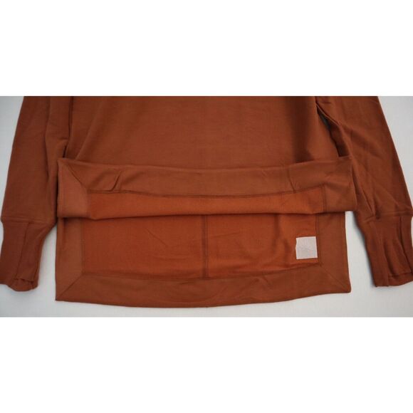 Athleta 659287-02 Women's Sz M Sequoia Brown Coaster Luxe Recover Sweatshirt - Picture 11 of 16